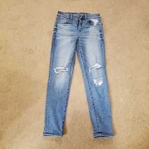 American Eagle distressed jeans